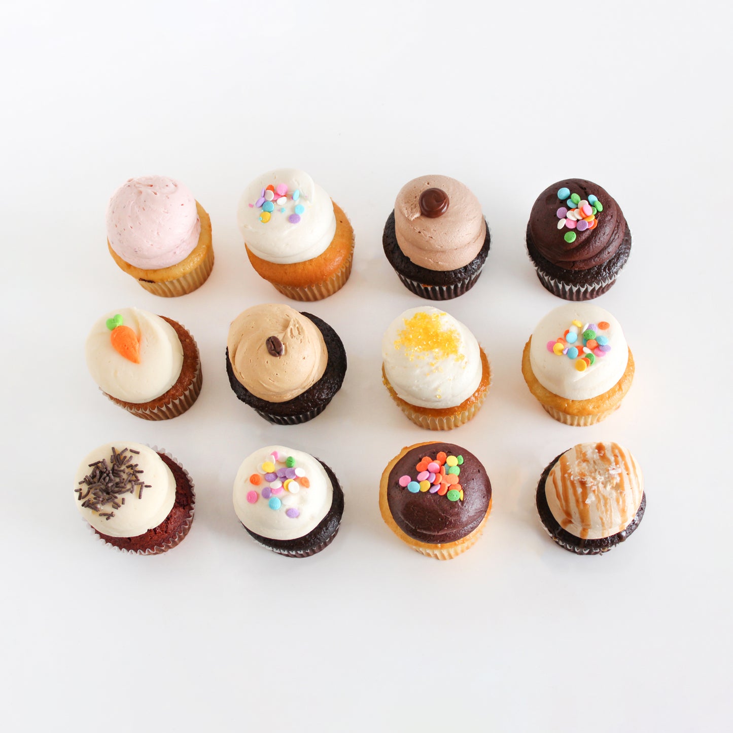 12 Mini Cupcakes (Assorted)