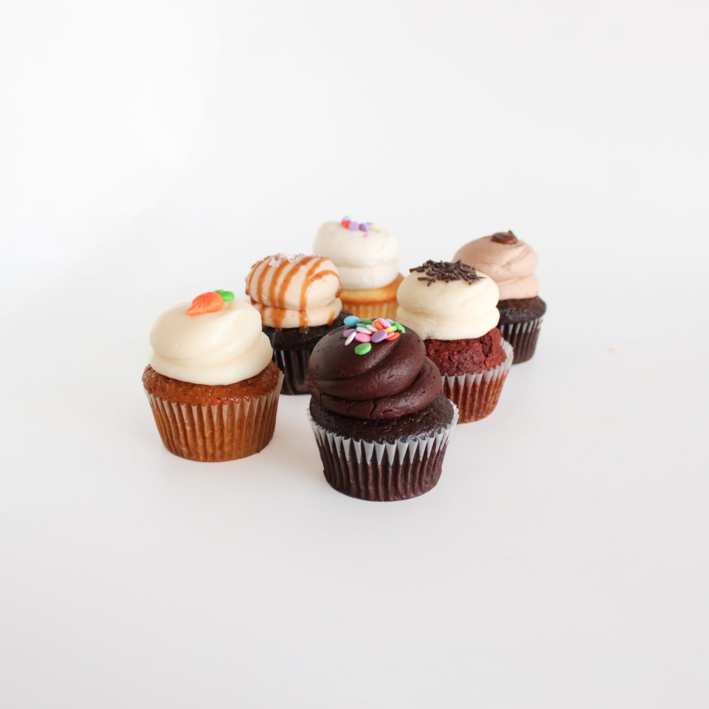 6 Large Cupcakes (Assorted)