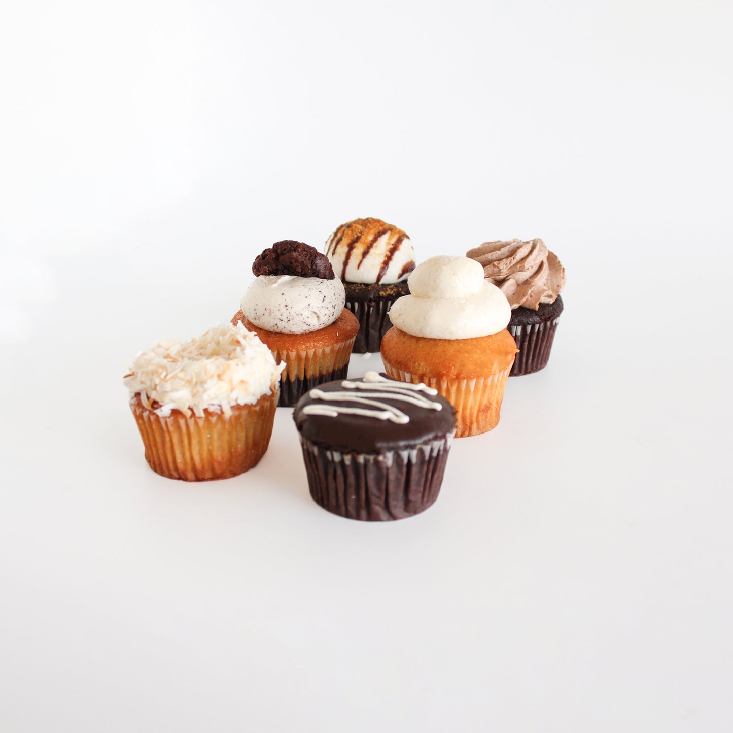 6 Vegan Cupcakes (Assorted)