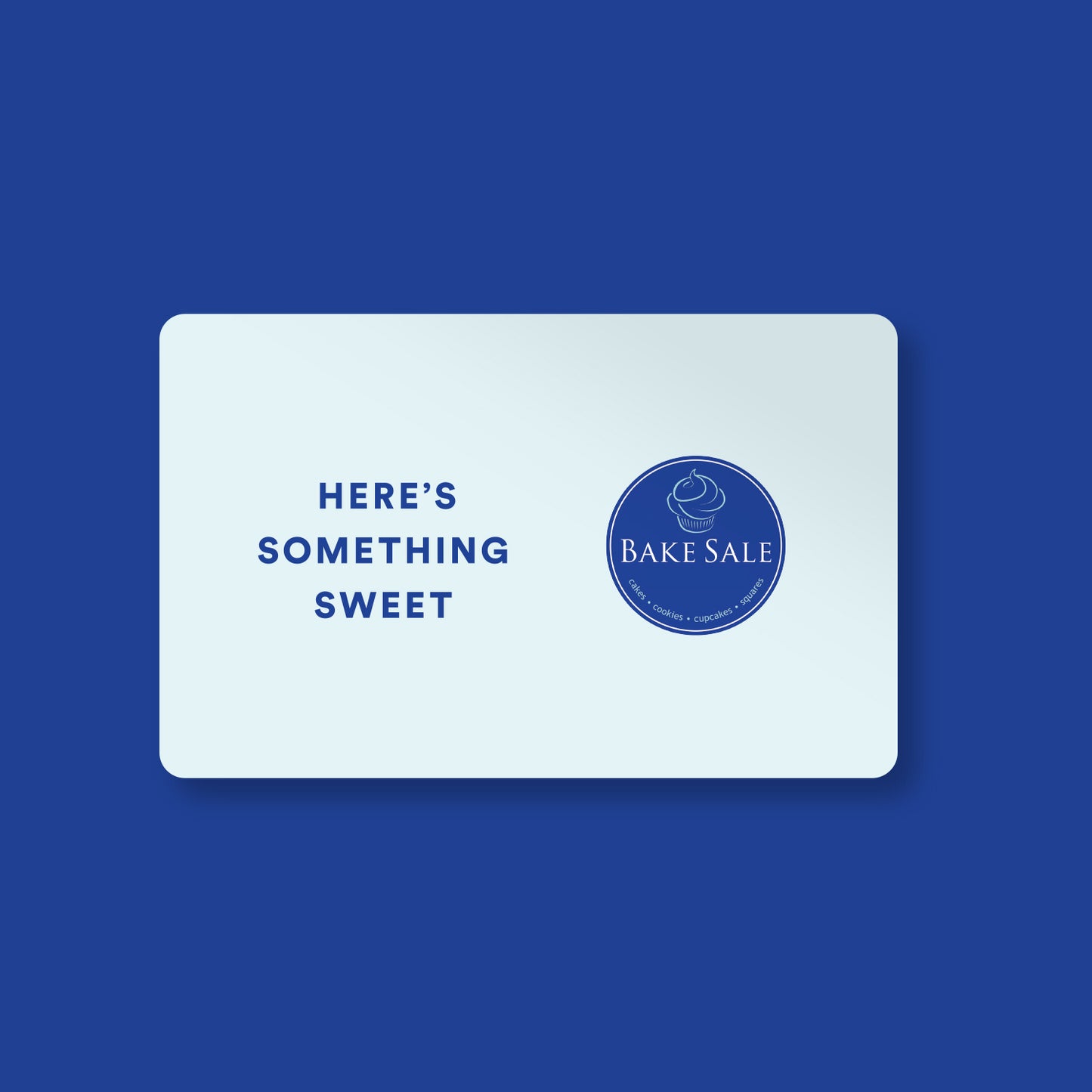 Bake Sale Gift Card