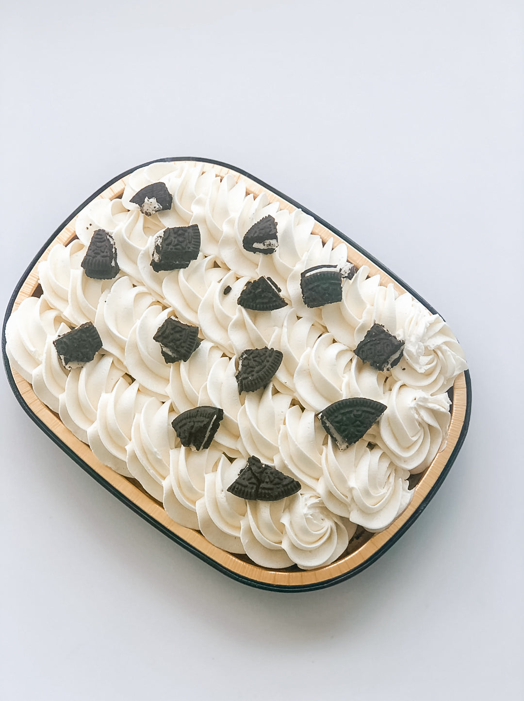 Cookies and Cream Snack Cake