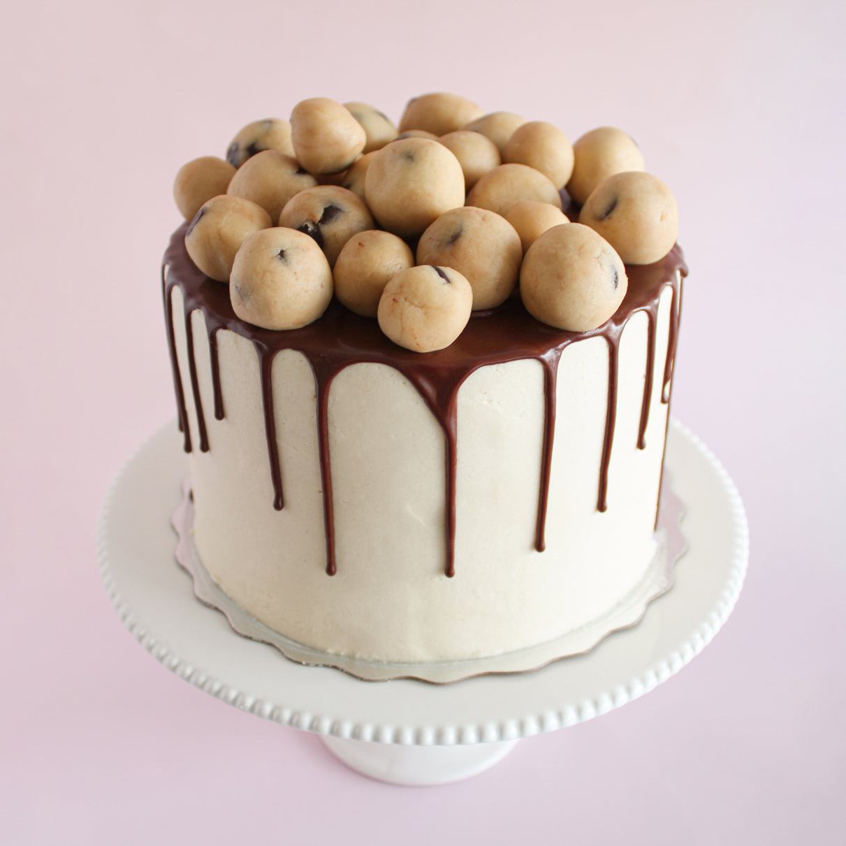Chocolate Chip Cookie Dough Cake