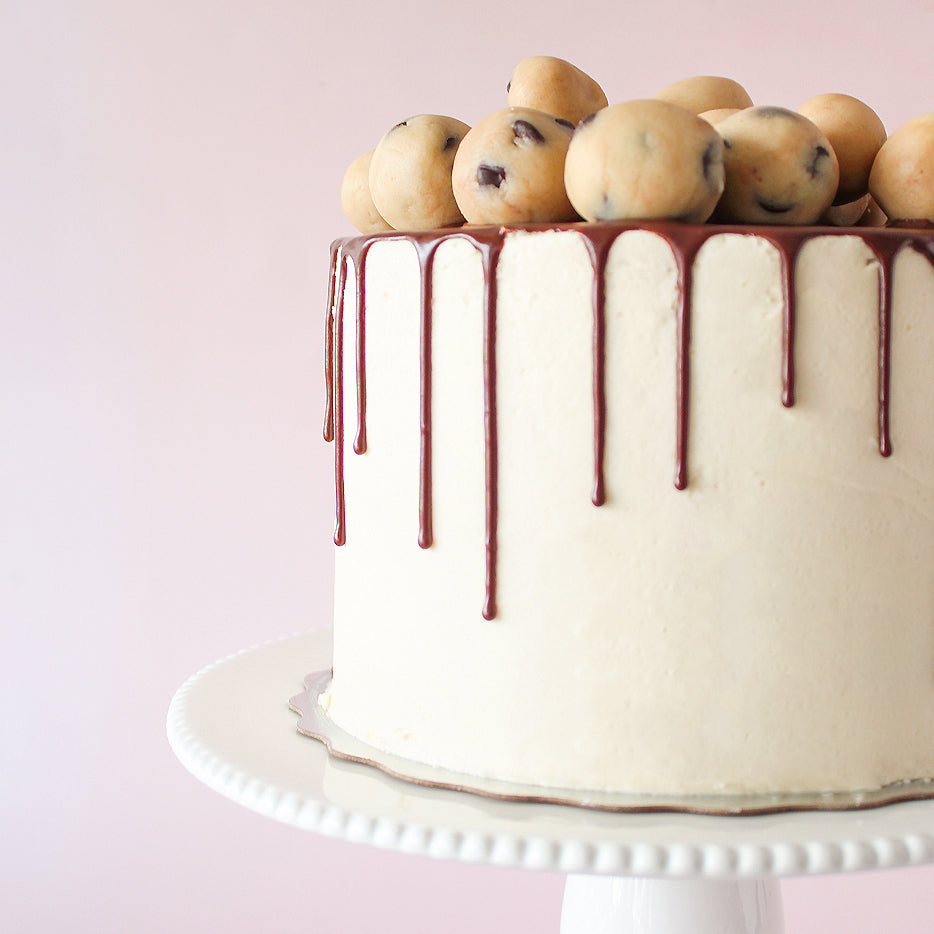 Chocolate Chip Cookie Dough Cake