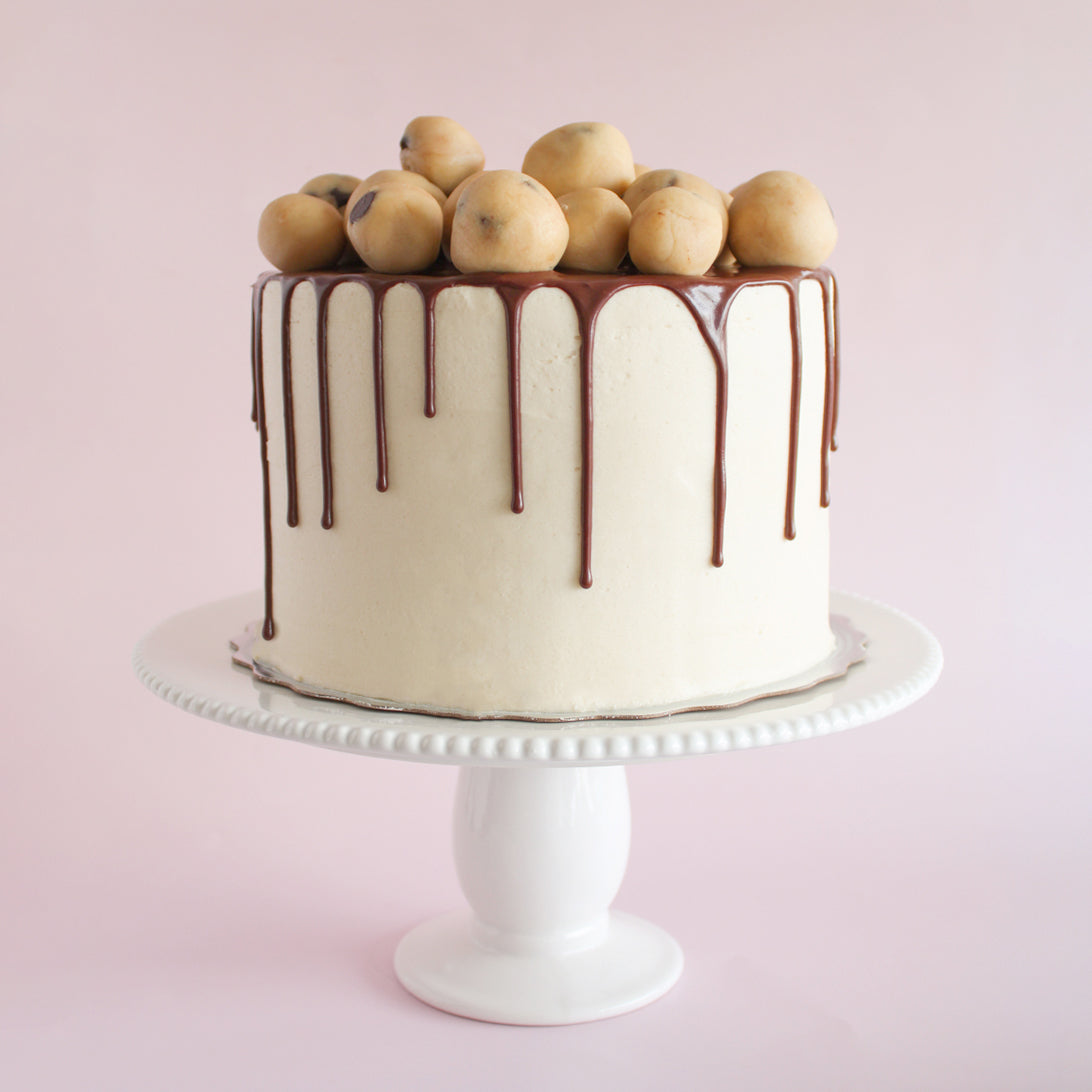 Chocolate Chip Cookie Dough Cake