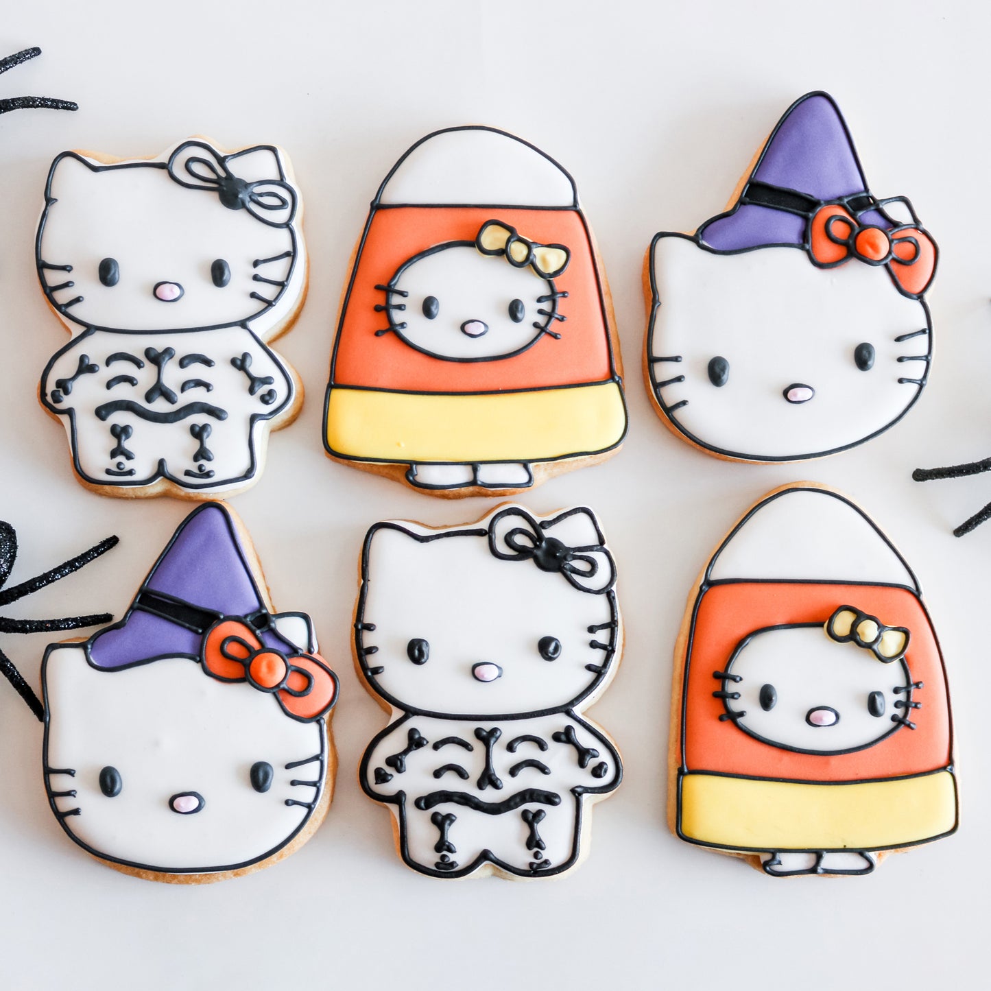 6 Hello Kitty Sugar Cookies