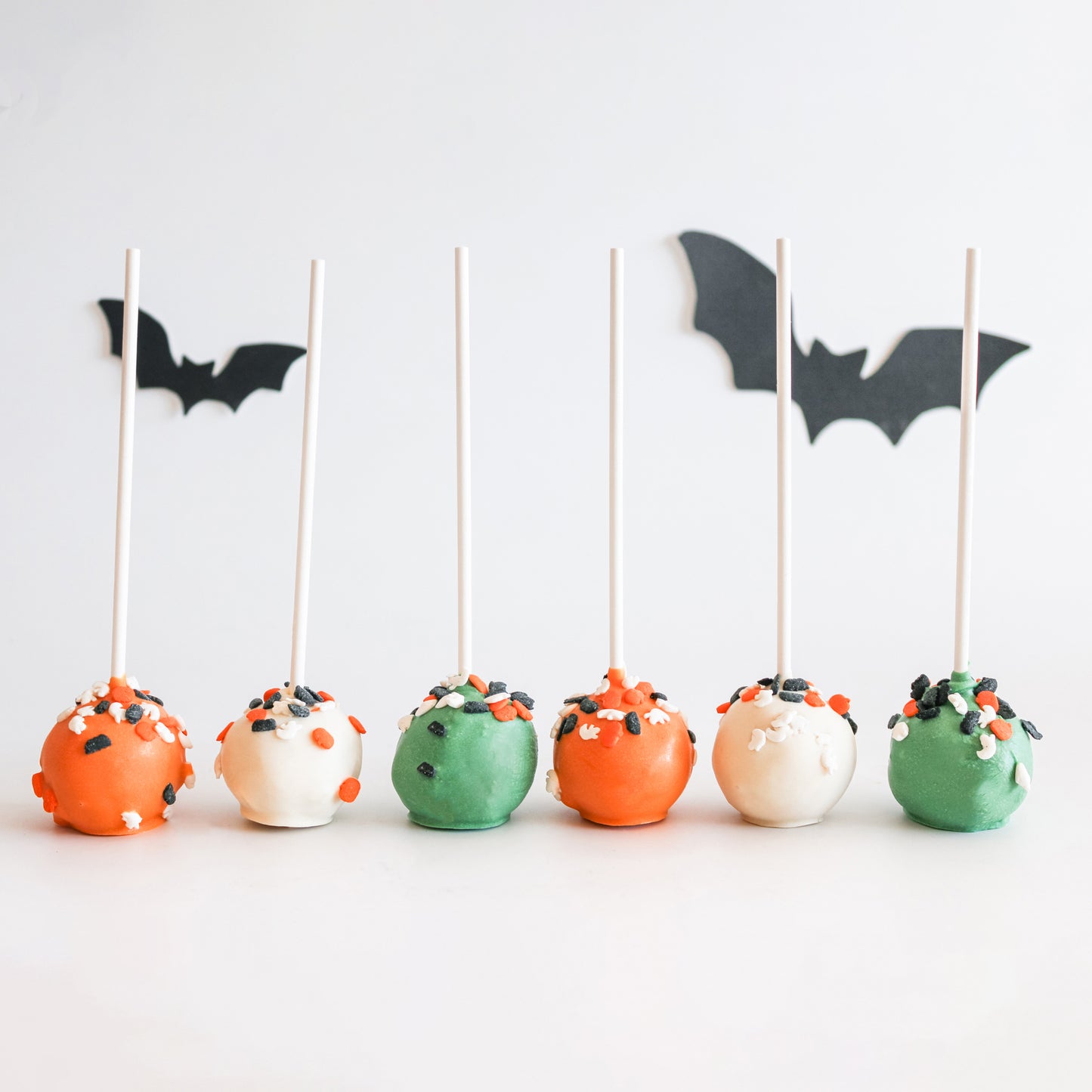6 Halloween Birthday Cake Pops