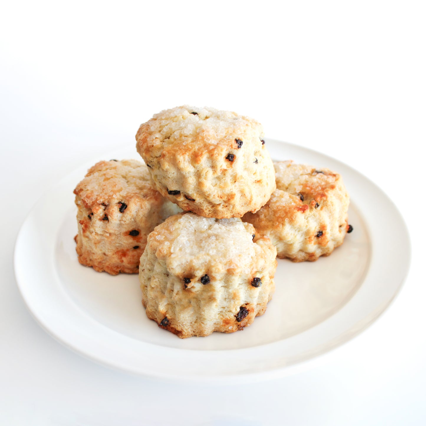 6 Lemon Currant Scones
