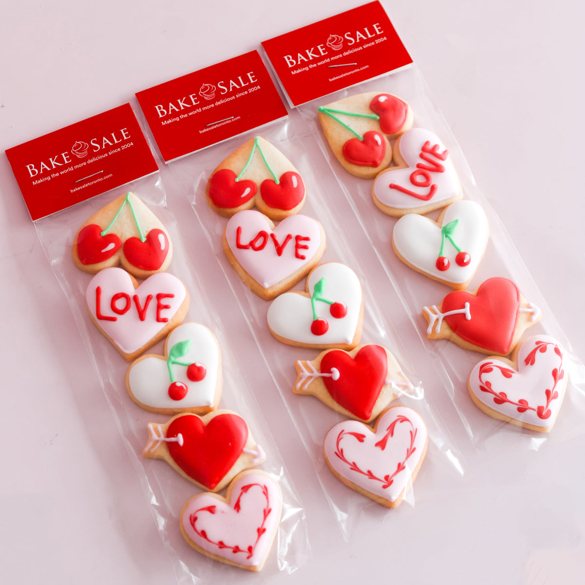 Buy Three & Save: Mini Valentine Sugar Cookie Pack