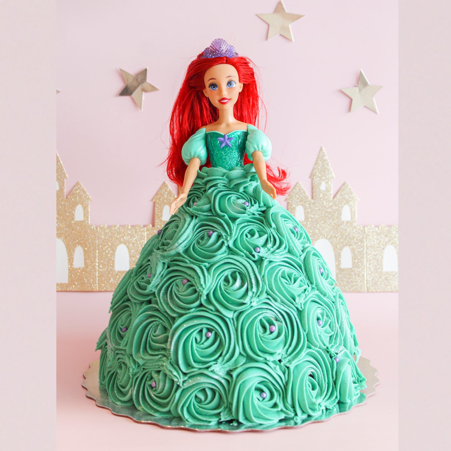 Ariel Princess Cake