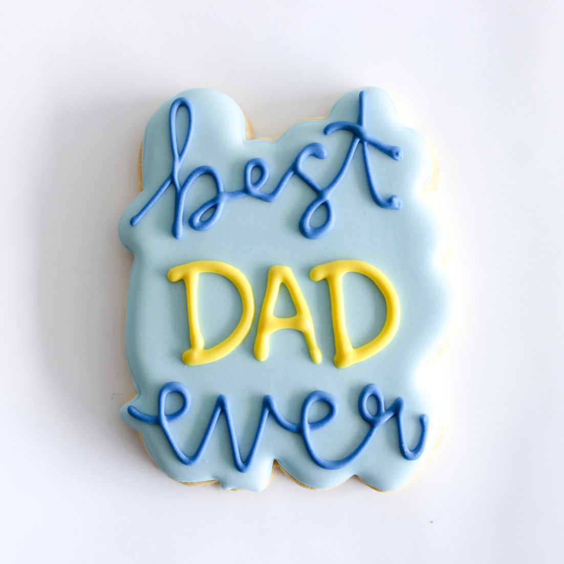 Best Dad Ever Sugar Cookie