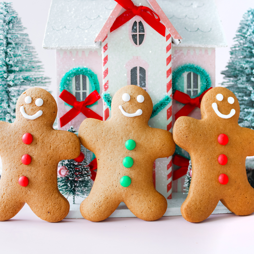 6 Gingerbread Men