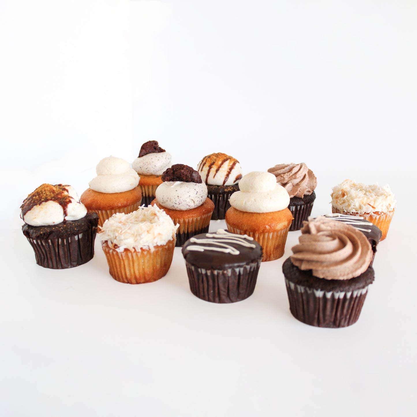 12 Vegan Cupcakes (Assorted)