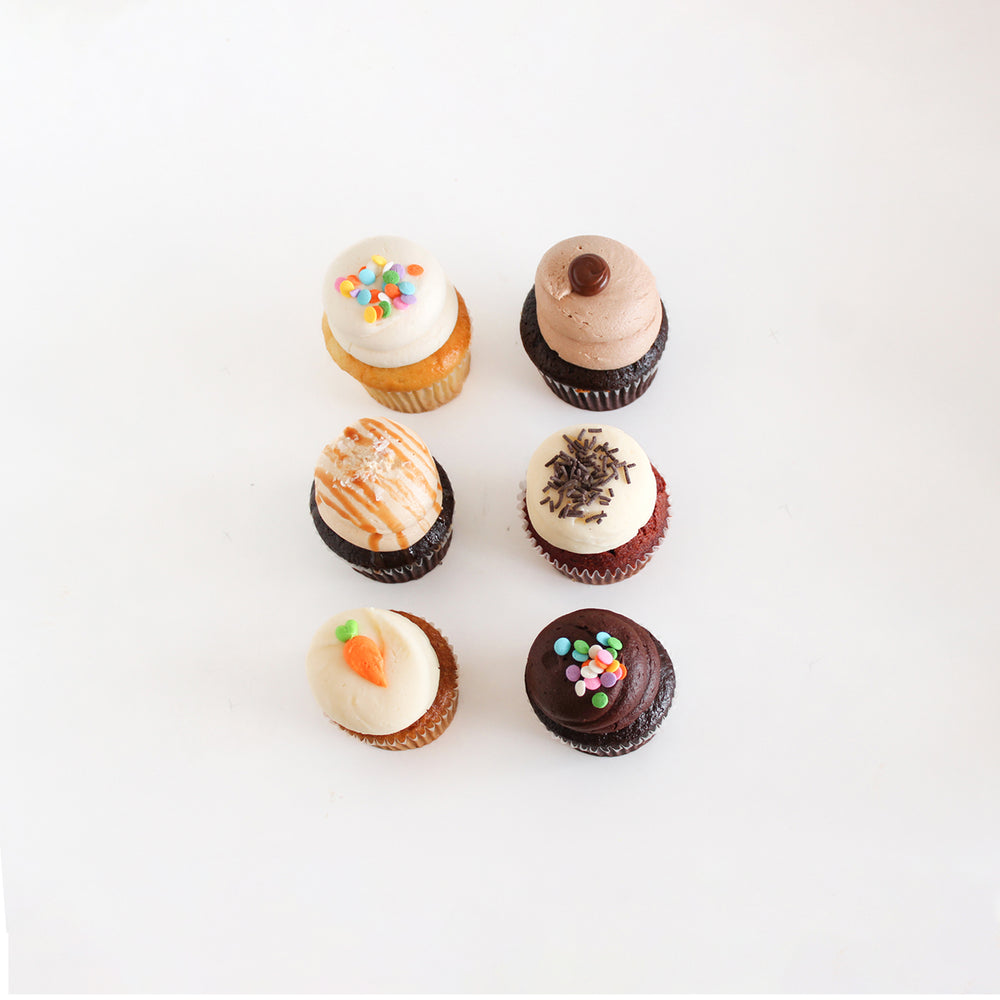 6 Mini Cupcakes (Assorted)