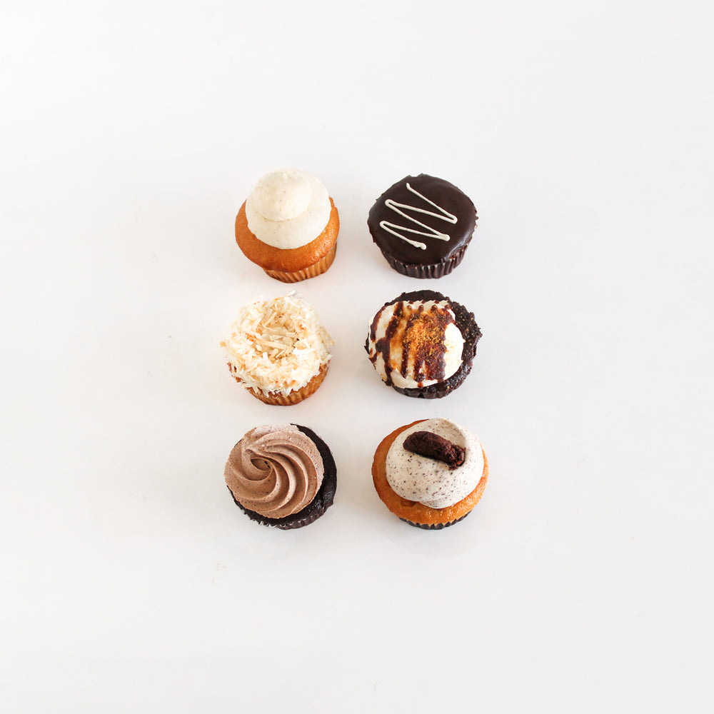 6 Vegan Cupcakes (Assorted)