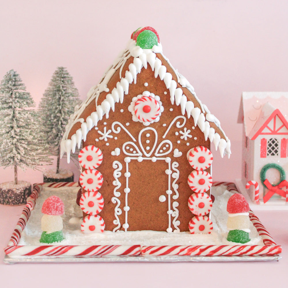 Decorated Gingerbread House