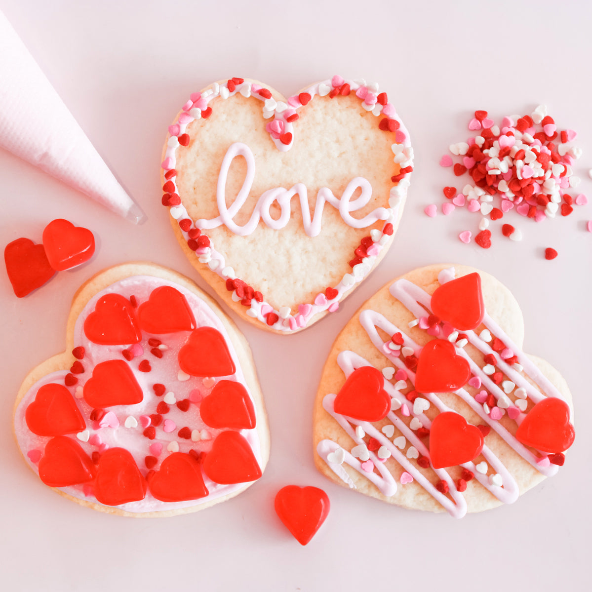 Mini Valentine Cookie Decorating Kit