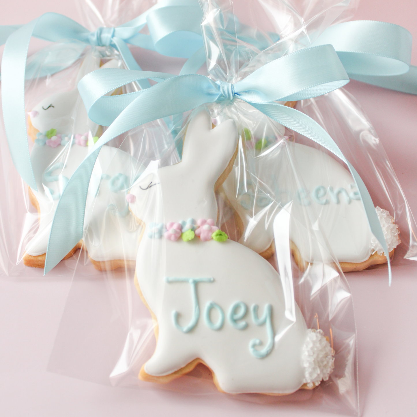 Personalized Bunny Sugar Cookies