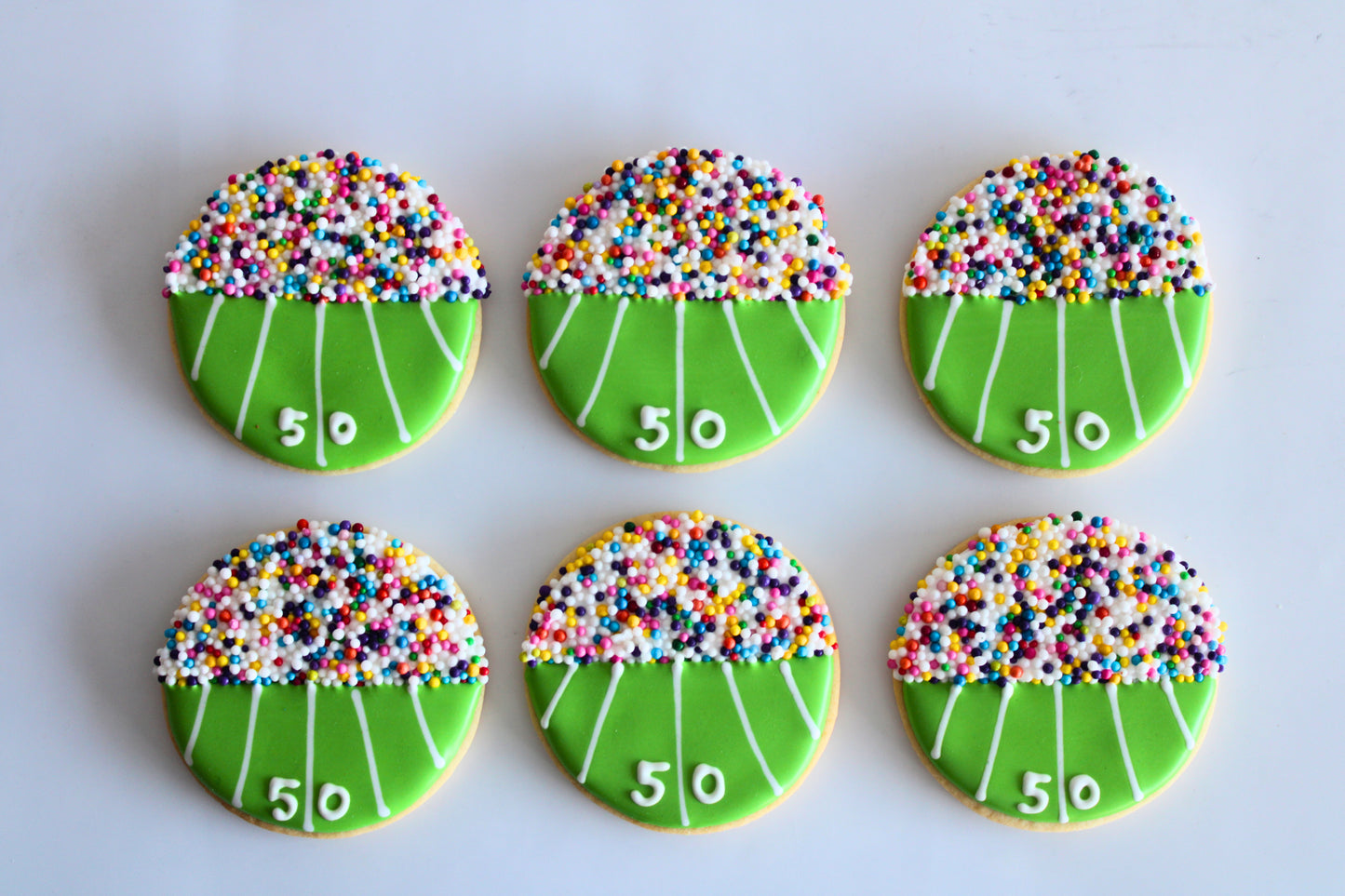 6 Stadium Sugar Cookies