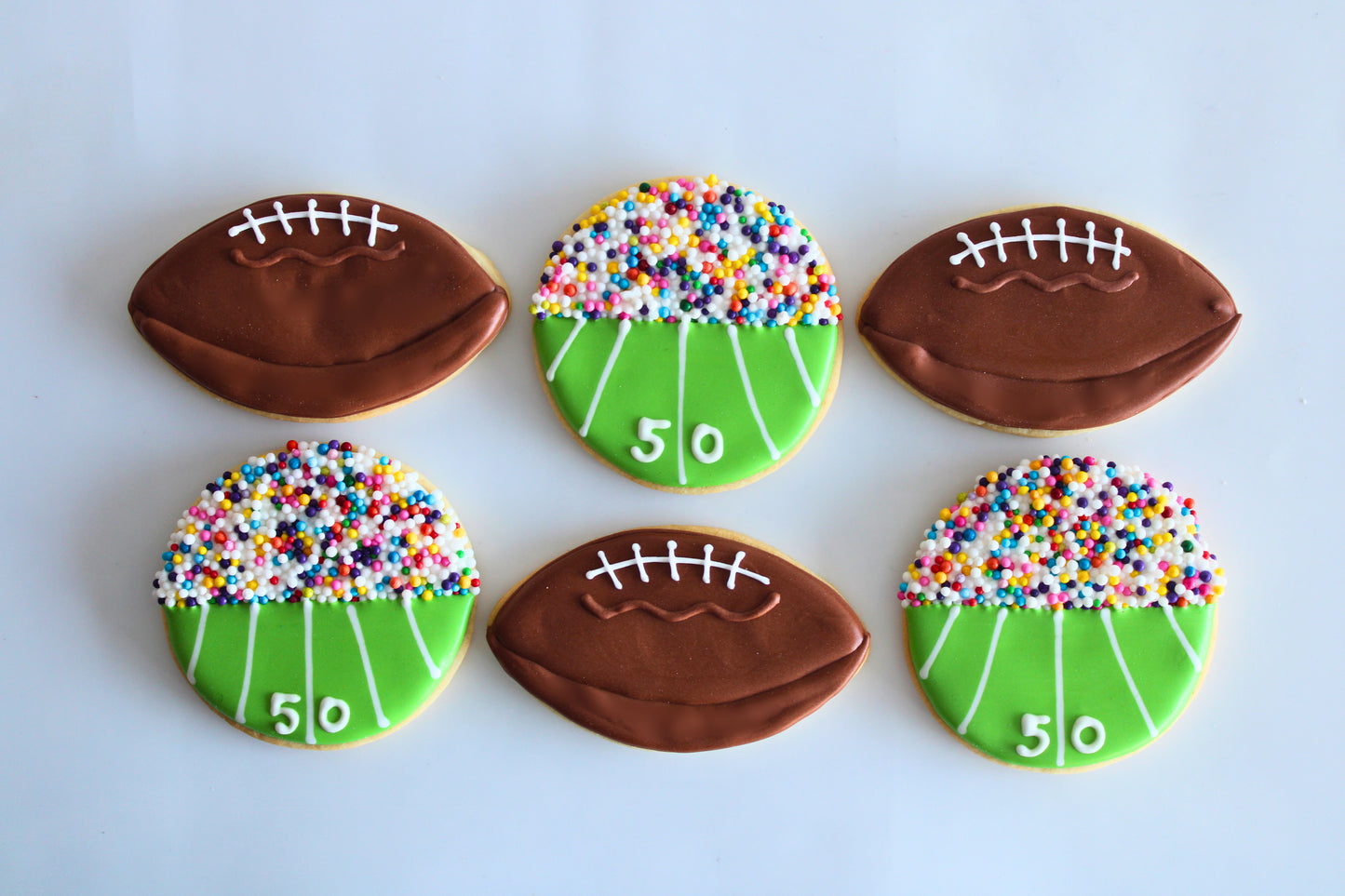 6 Super Bowl Sugar Cookies