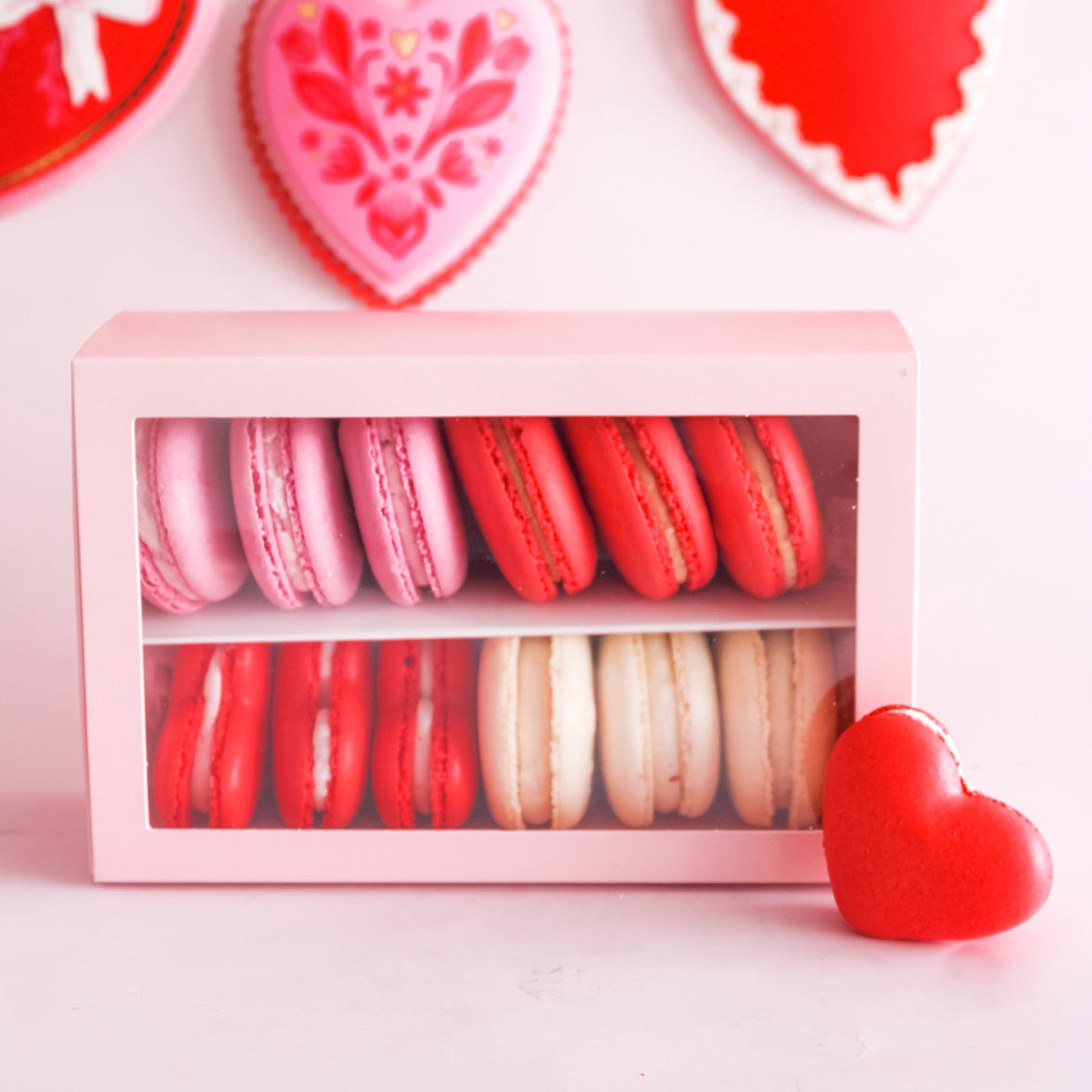 Valentine Macaron Gift Box
