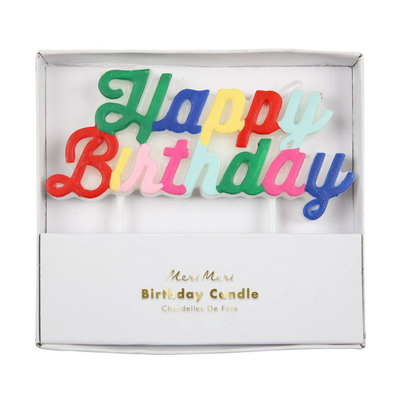 Happy Birthday Candle