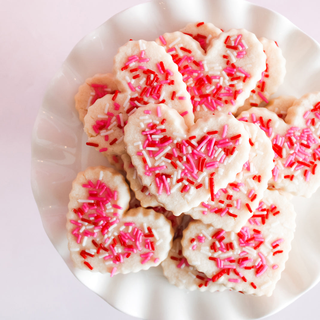 12 Shortbread Hearts