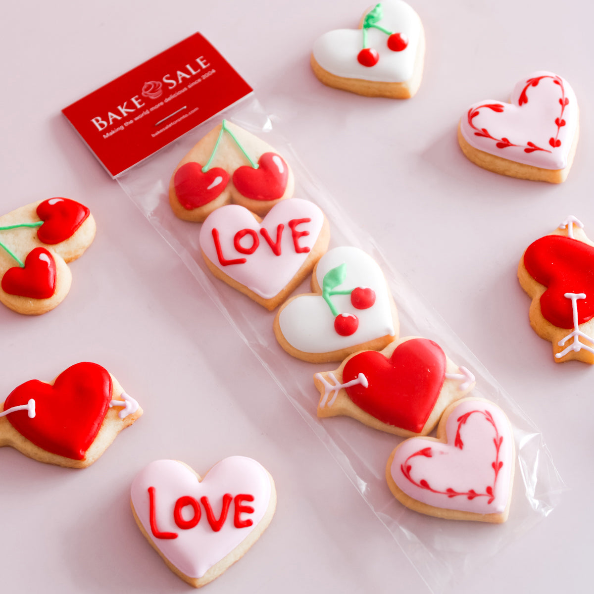 Mini Valentine Sugar Cookie Pack