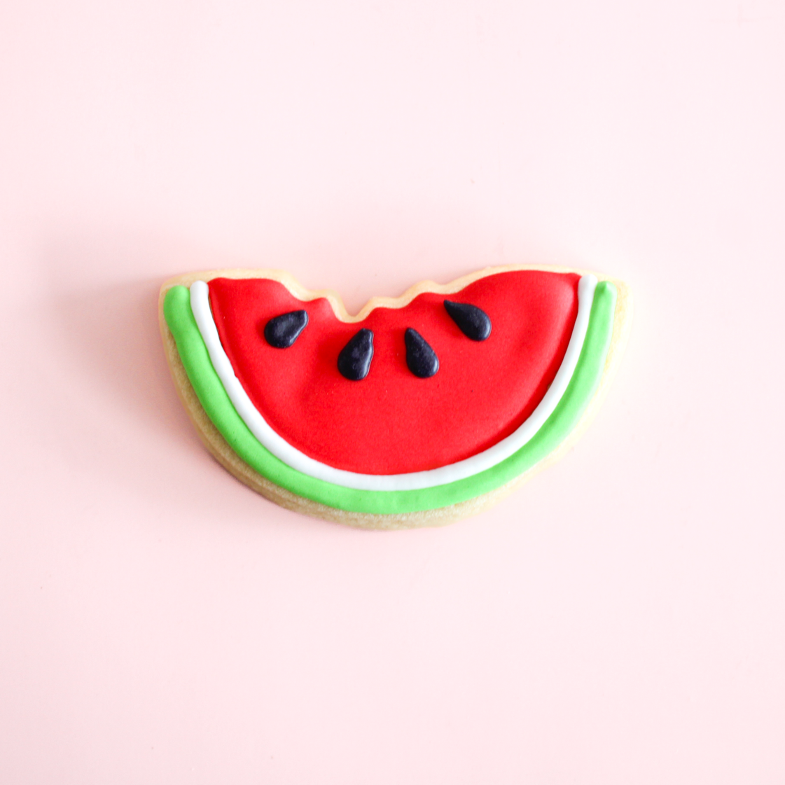 6 Watermelon Sugar Cookies