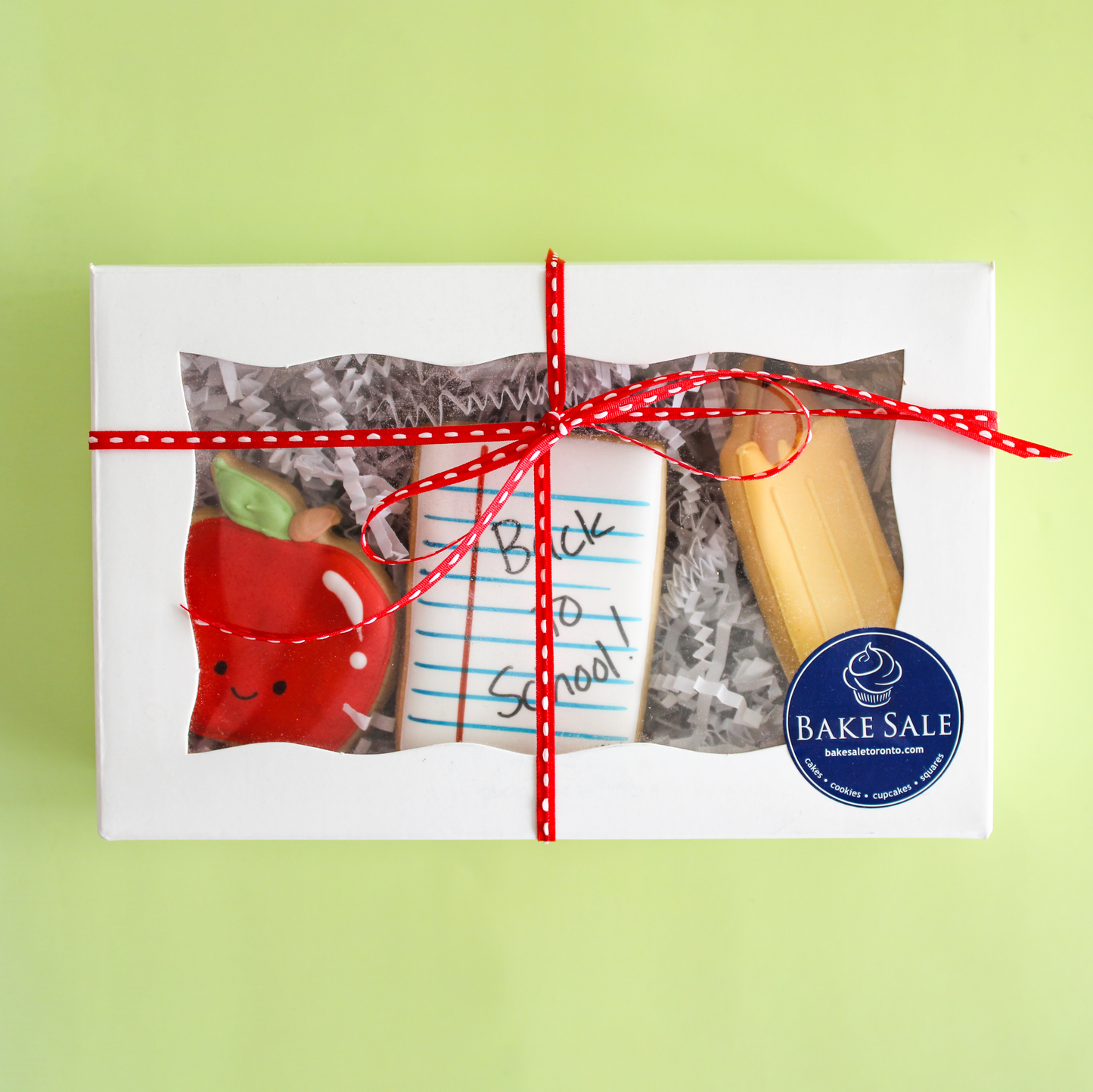 Back to School Sugar Cookie Box