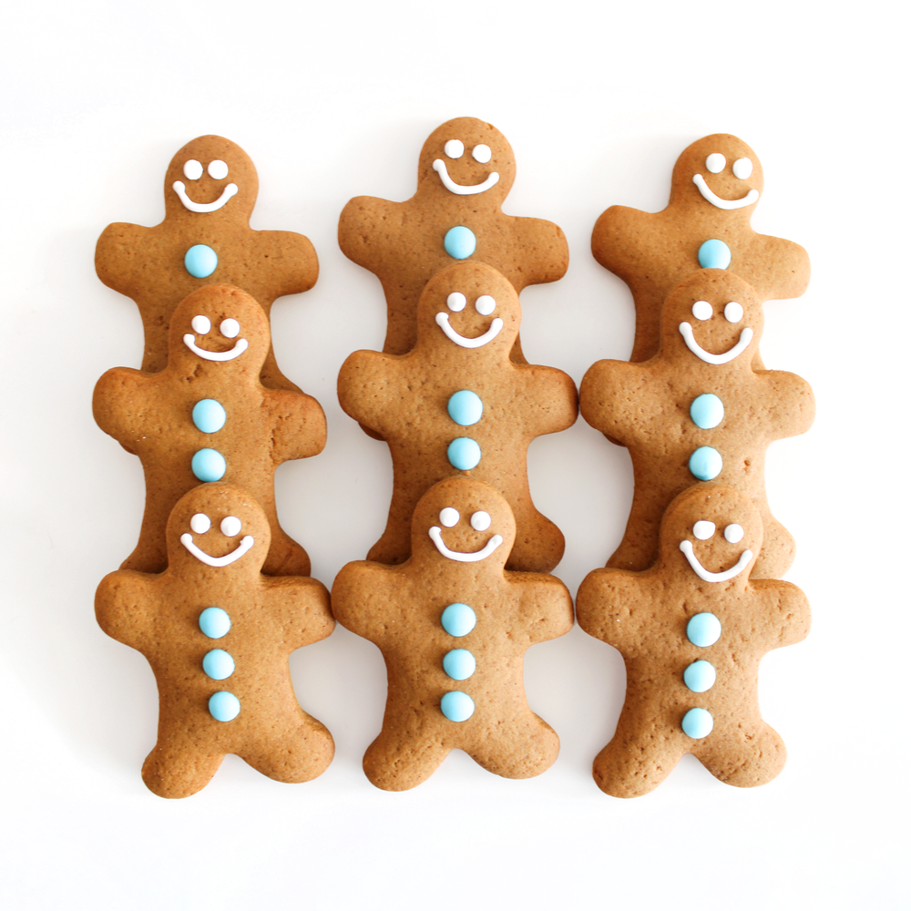 6 Gingerbread Men