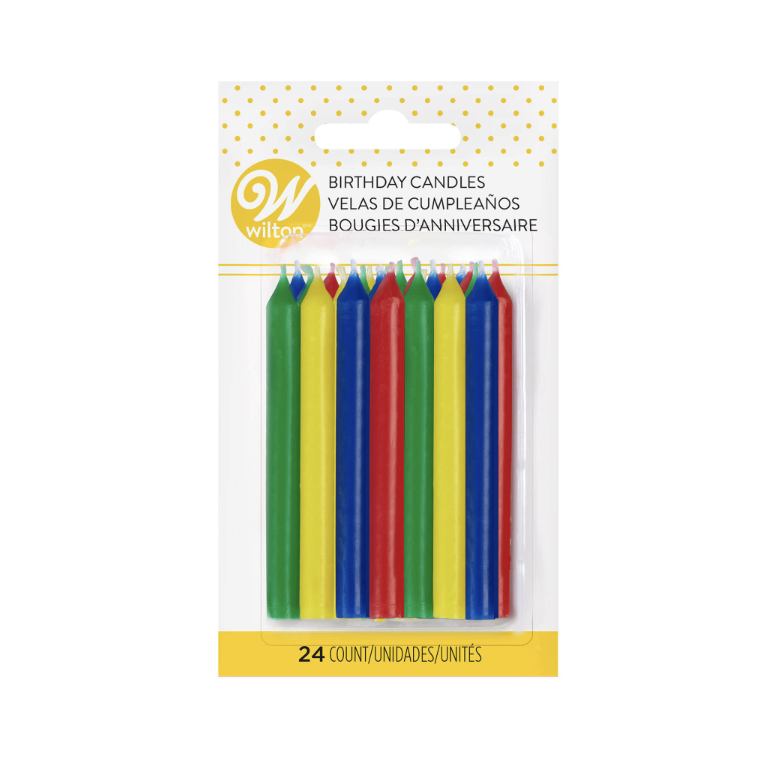 2.5” Multi-Colour Candles