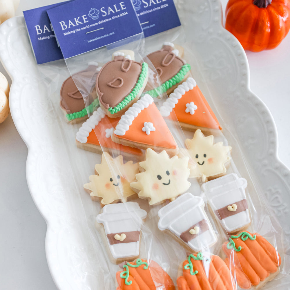 Buy Three & Save: Mini Thanksgiving Sugar Cookie Pack
