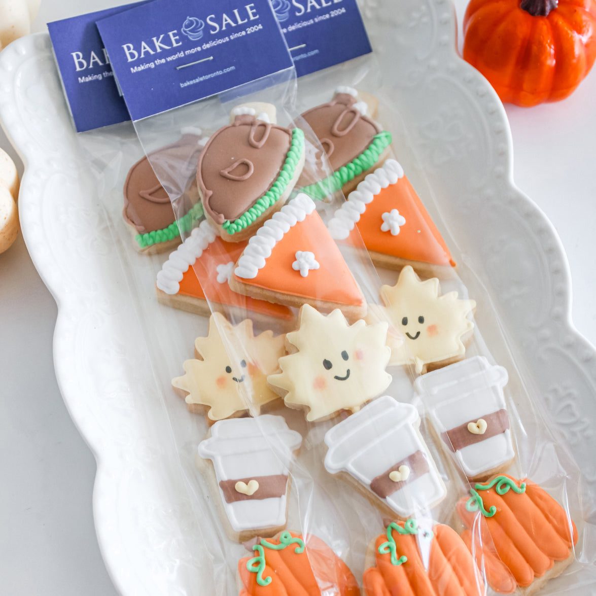 Buy Three & Save: Mini Thanksgiving Sugar Cookie Pack