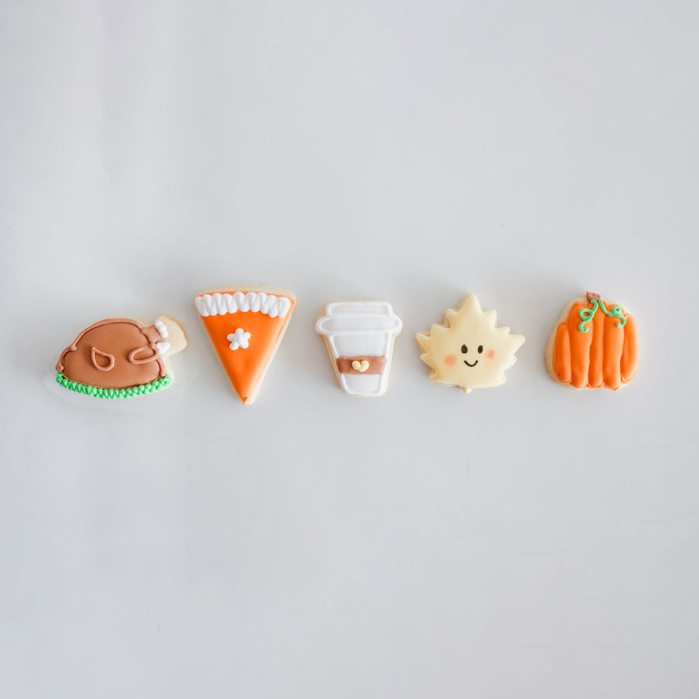 Mini Thanksgiving Sugar Cookie Pack