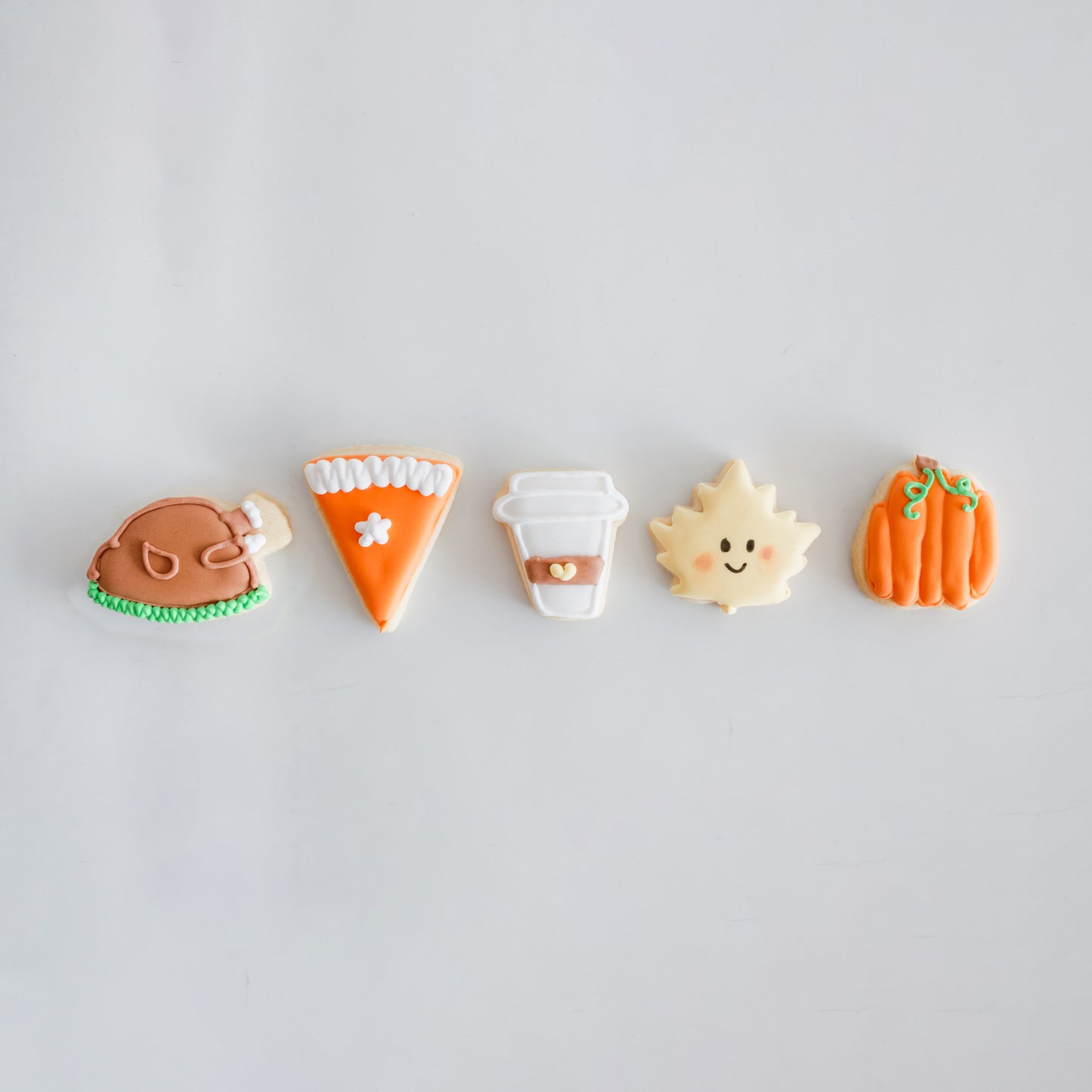 Mini Thanksgiving Sugar Cookie Pack