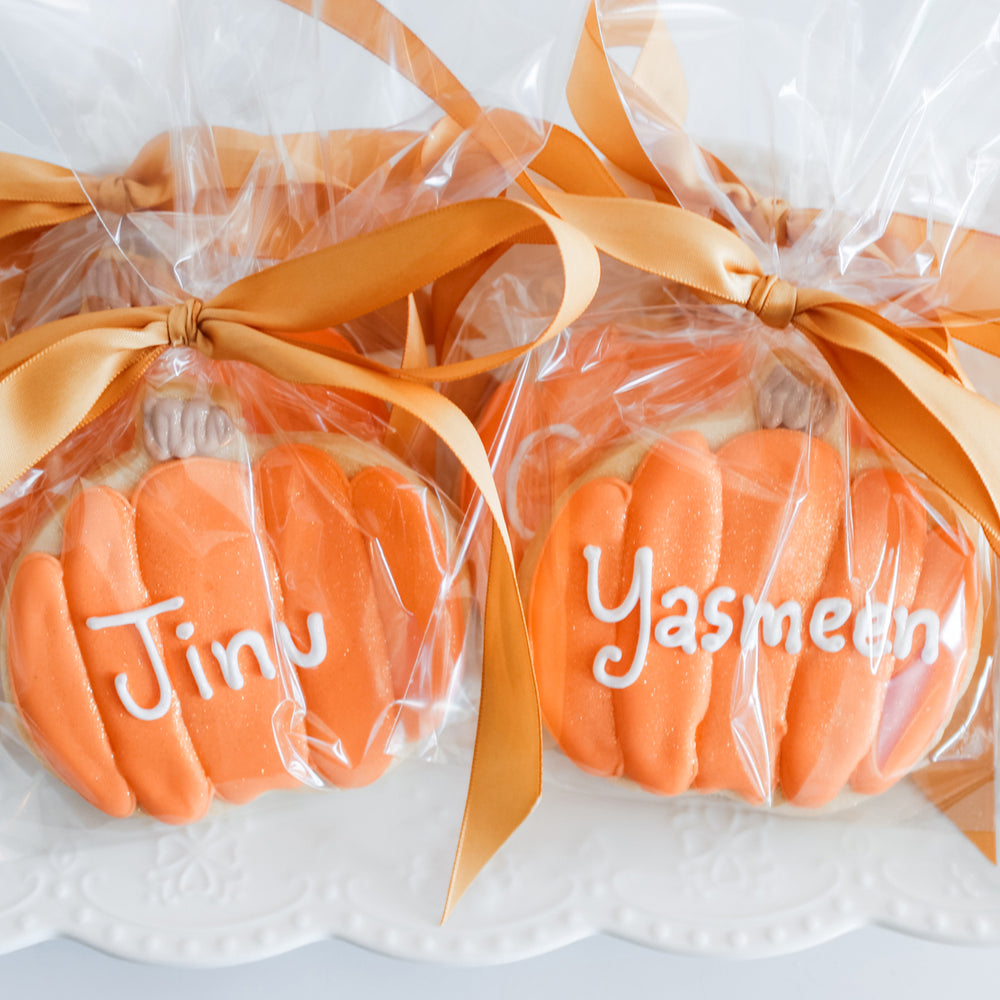 
                      
                        Personalized Pumpkin Sugar Cookies
                      
                    