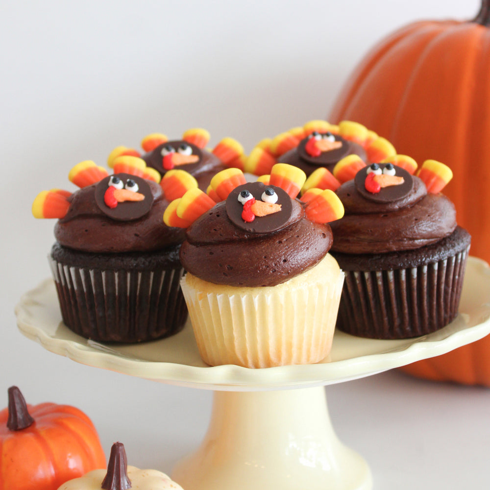 
                      
                        6 Turkey Cupcakes
                      
                    
