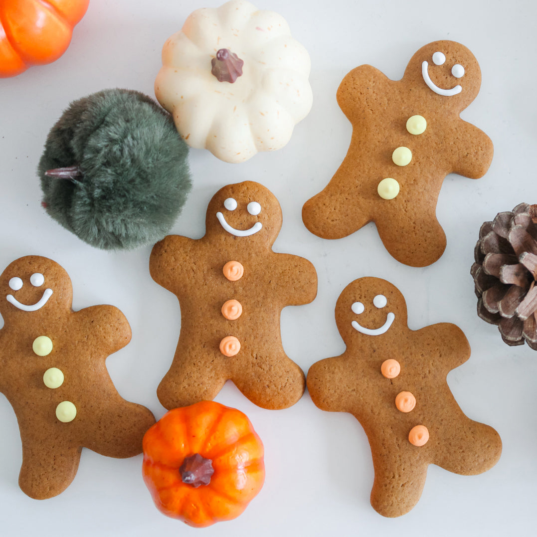6 Fall Gingerbread Men
